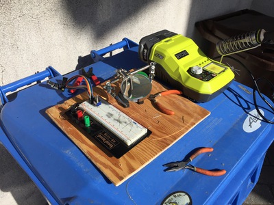 trash can workstation